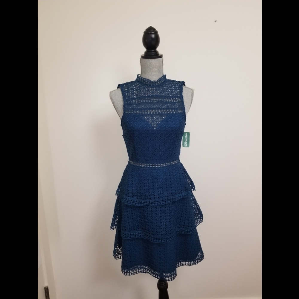 Soieblu tiered cocktail dress